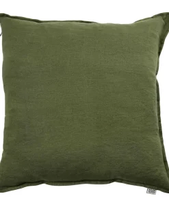 Magasin du Nord Collection Hør vasket pude Olivine 50x50
