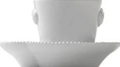 Royal Copenhagen Hvid Elements 10 cl. espressokop med underkop Discount