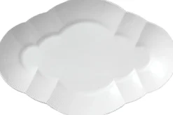 Royal Copenhagen Hvid elements 38,5 cm. fad