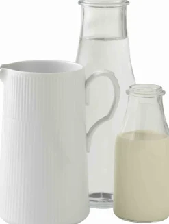 Hvid Riflet 1,6 l. kande>Royal Copenhagen Clearance