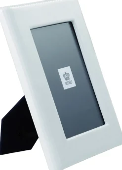 Hvid Riflet billedramme 21 cm>Royal Copenhagen Online