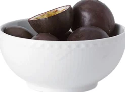 Royal Copenhagen Hvid Riflet Halvblonde 15 cm Skål Clearance