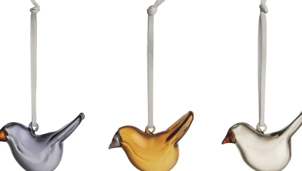 Iittala mini glasfugle 3-pak mix New