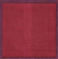 Iittala pap. serviet 33cm kirsebærrød Outlet