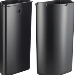 Indsats til Multi Collector Affaldssystem (2 stk. mat sort 12L)>WESCO New