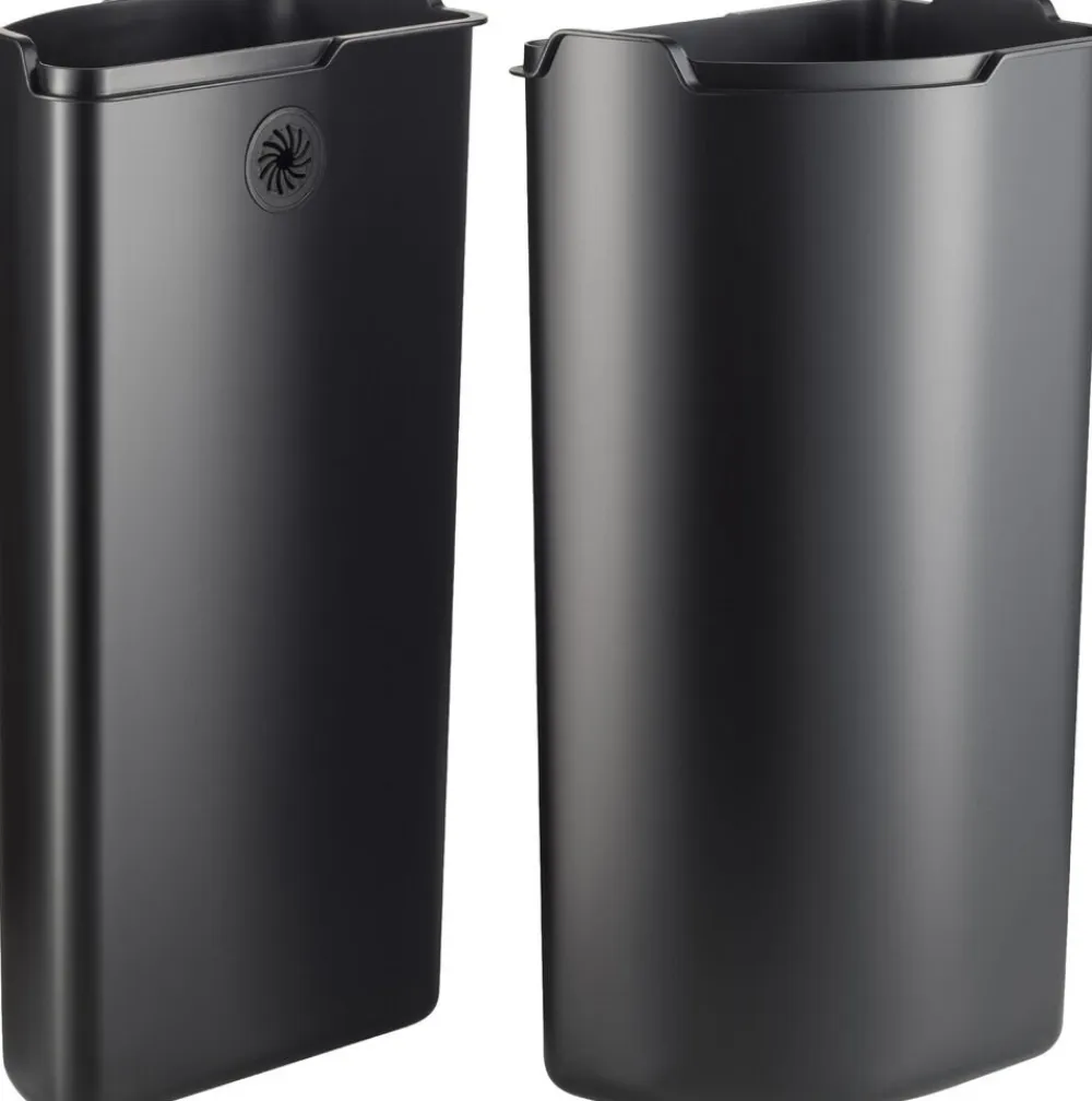 Indsats til Multi Collector Affaldssystem (2 stk. mat sort 12L)>WESCO New