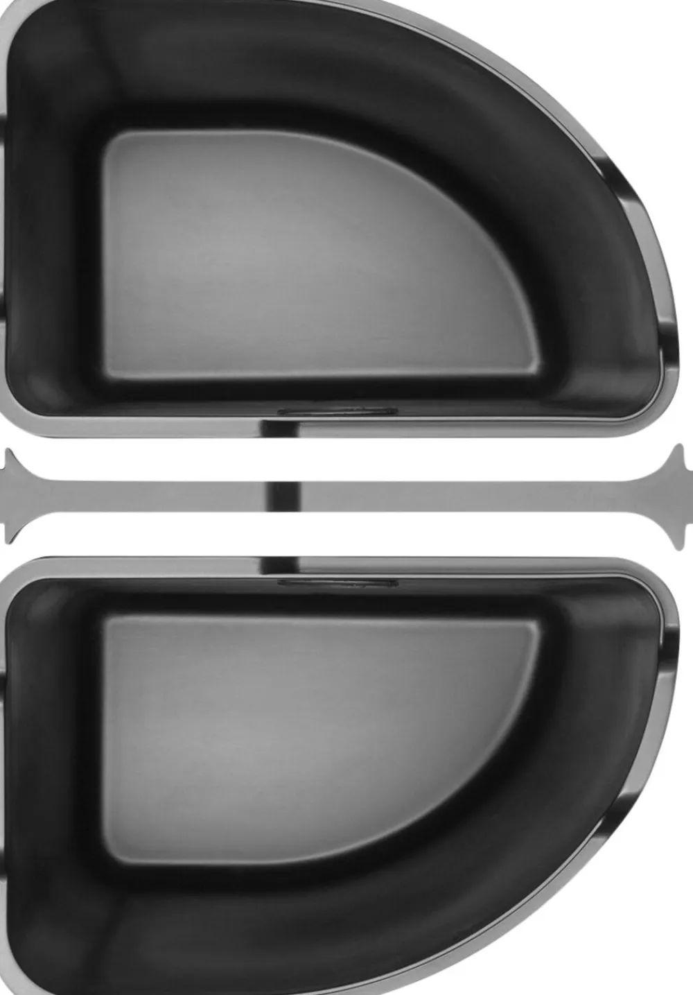 Indsats til Multi Collector Affaldssystem (2 stk. mat sort 12L)>WESCO New