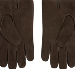 Polo Ralph Lauren Insulated Suede Gloves Dark brown Online