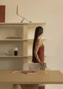 Audo Copenhagen Interconnect Candle Holder, W42,5, Stainless Steel