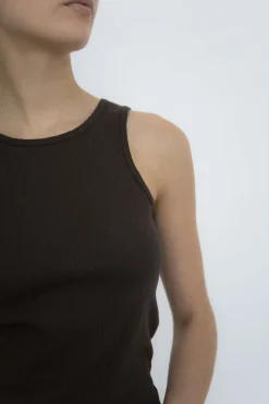 Studio Feder IRENE TOP - COTTON Bark New