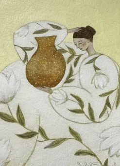 Poster & Frame Isabel Savannah - The calm of late summer Hot