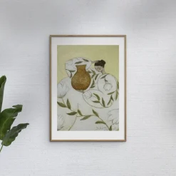 Poster & Frame Isabel Savannah - The calm of late summer Hot