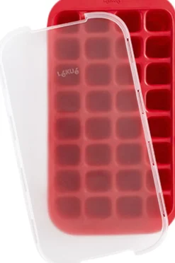 Lekue Isterningform Gourmet Industrial rød