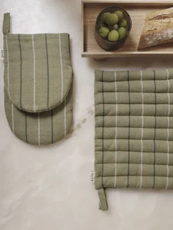 Ferm Living Ito Pot Holder - Set of 2 - Seaweed