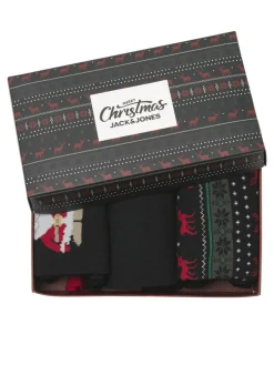 JACXMAS REINDEER SOCKS GIFTBOX JNR>Jack & Jones Online