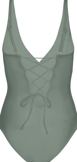 Dame Cartel Copenhagen Java sculpt korset badedragt -