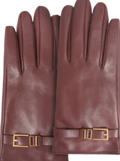Dame Ted Baker JILLLA Buckle Detail Leather Gloves