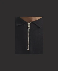 Jack & Jones JJEEMIL KNIT POLO HALF ZIP LS NOOS