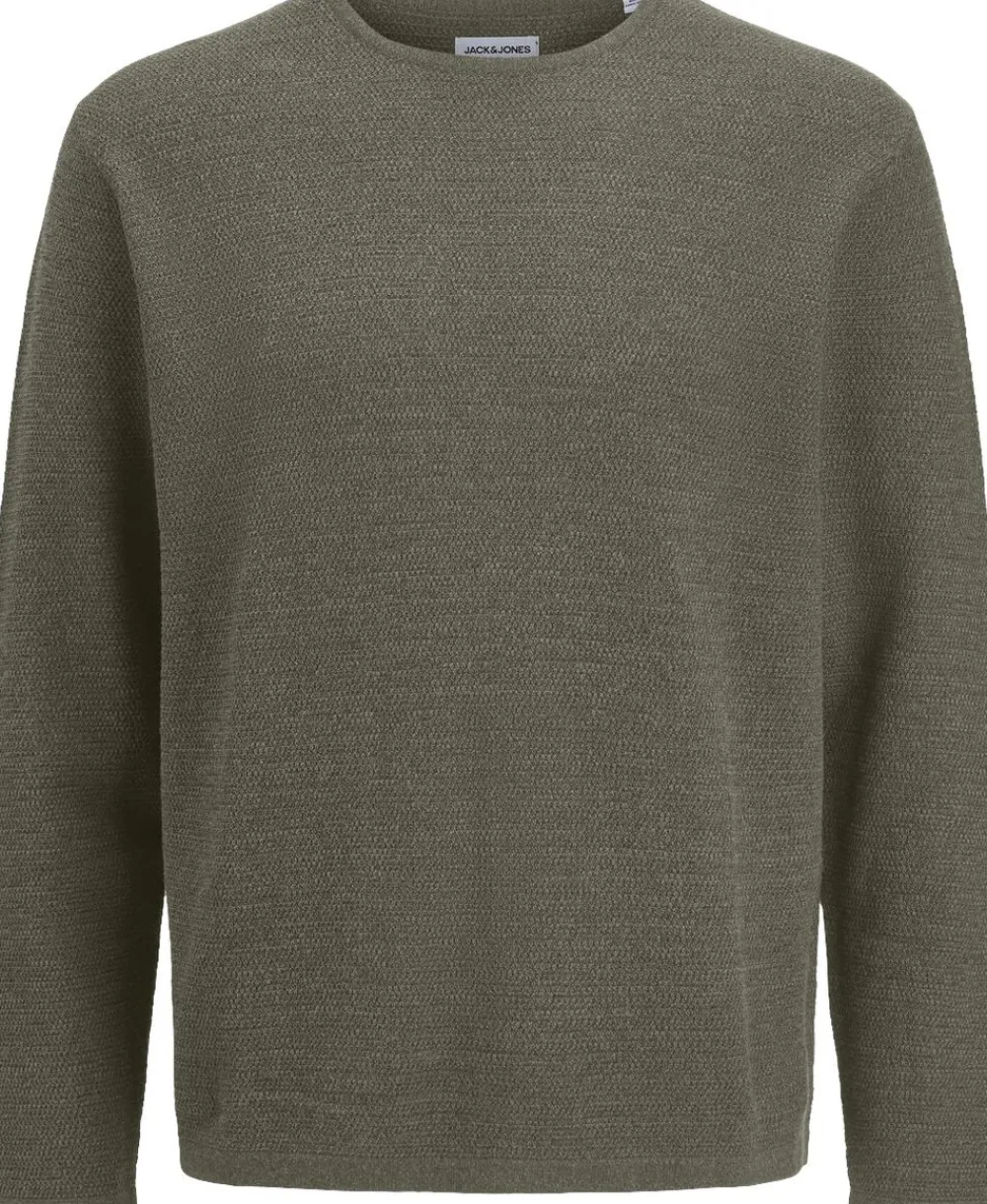 Jack & Jones JJEGEORGE KNIT CREW NECK NOOS Dusty olive Best