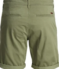 Jack & Jones JJIBOWIE JJSHORTS SOLID SA STS Deep lichen green Clearance