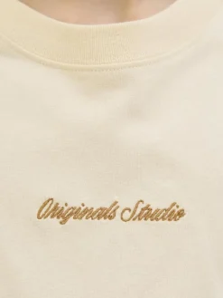 Børn Jack & Jones JORNORREBRO EMB TEE SS CN NOOS JNR