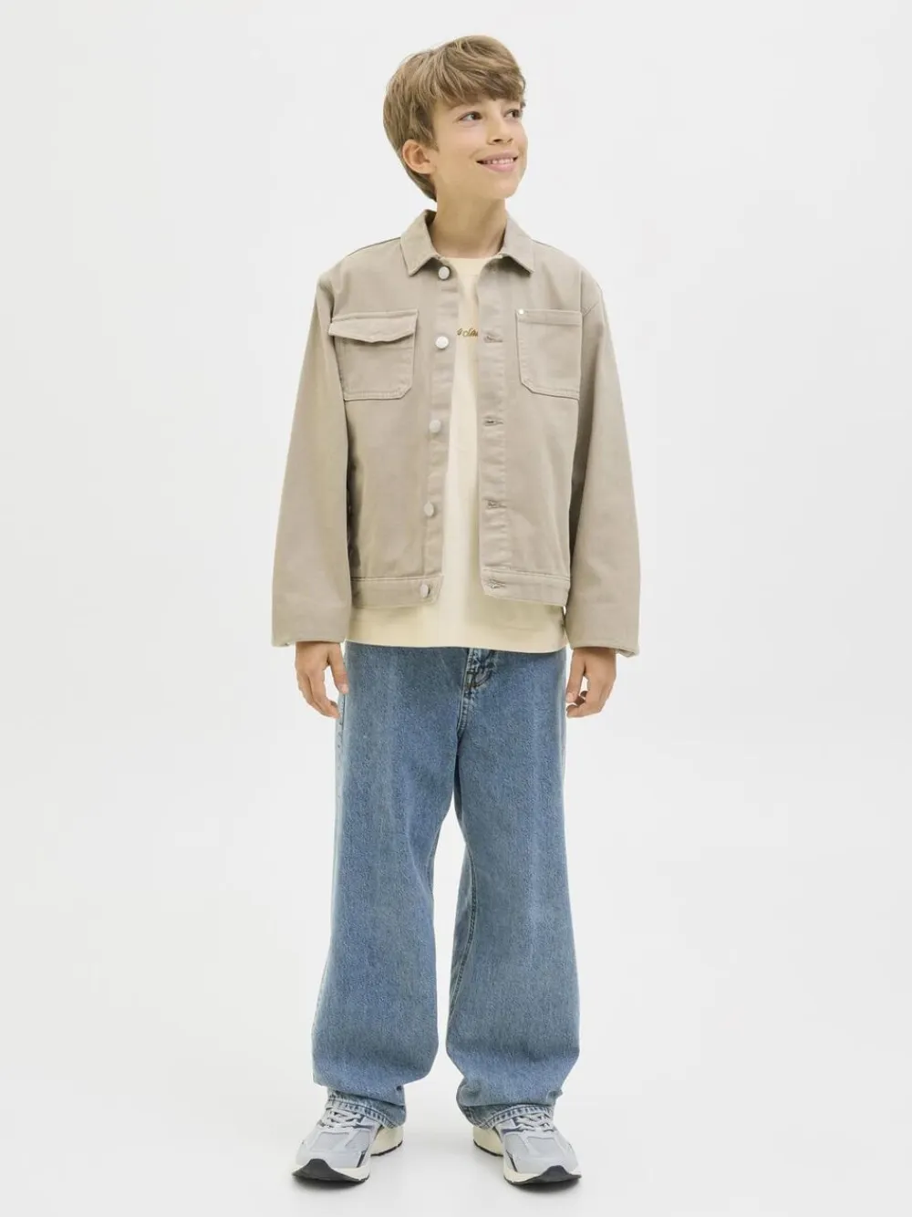 Børn Jack & Jones JORNORREBRO EMB TEE SS CN NOOS JNR