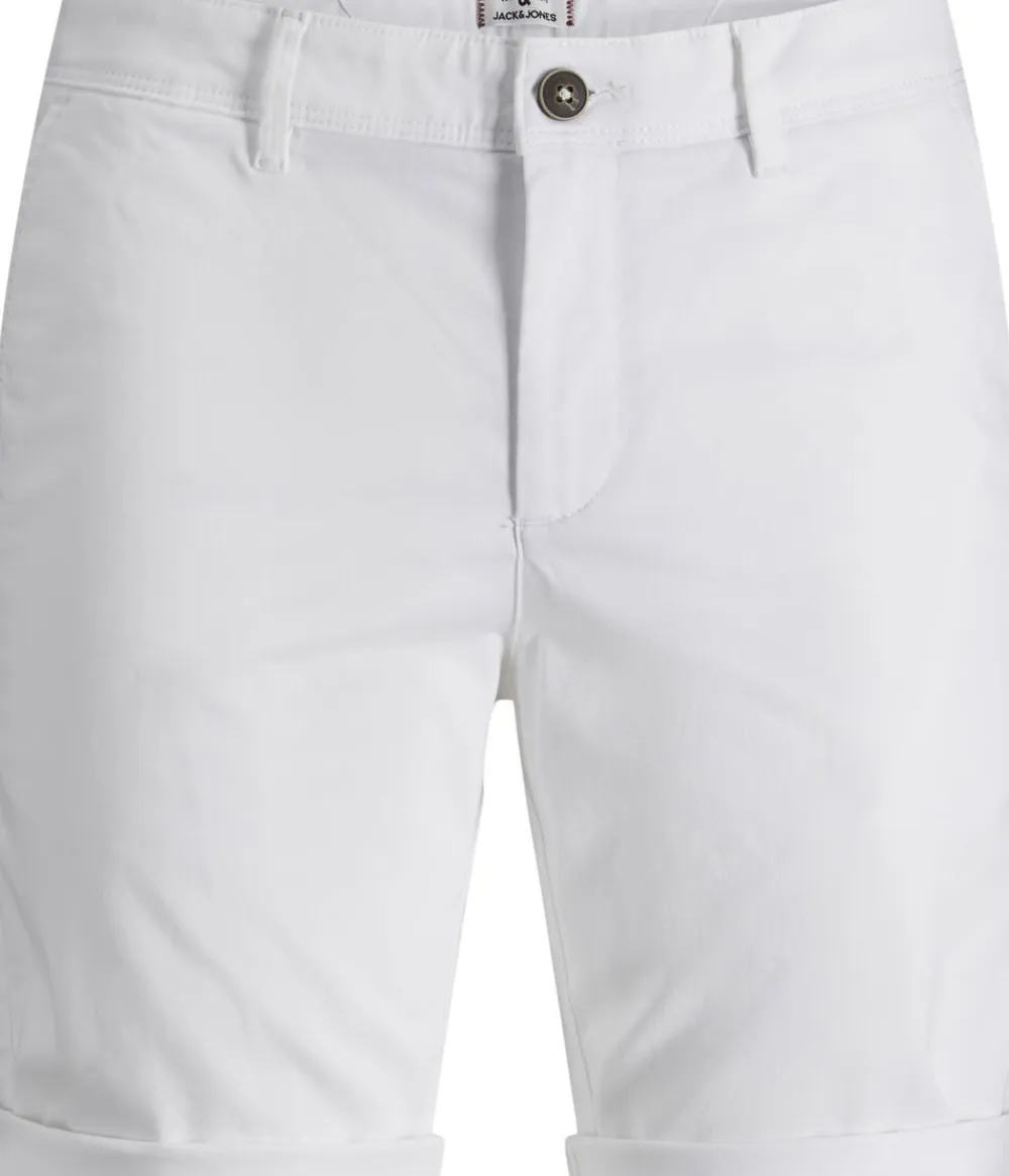 Jack & Jones JPSTBOWIE JJSHORTS SOLID SA SN White New