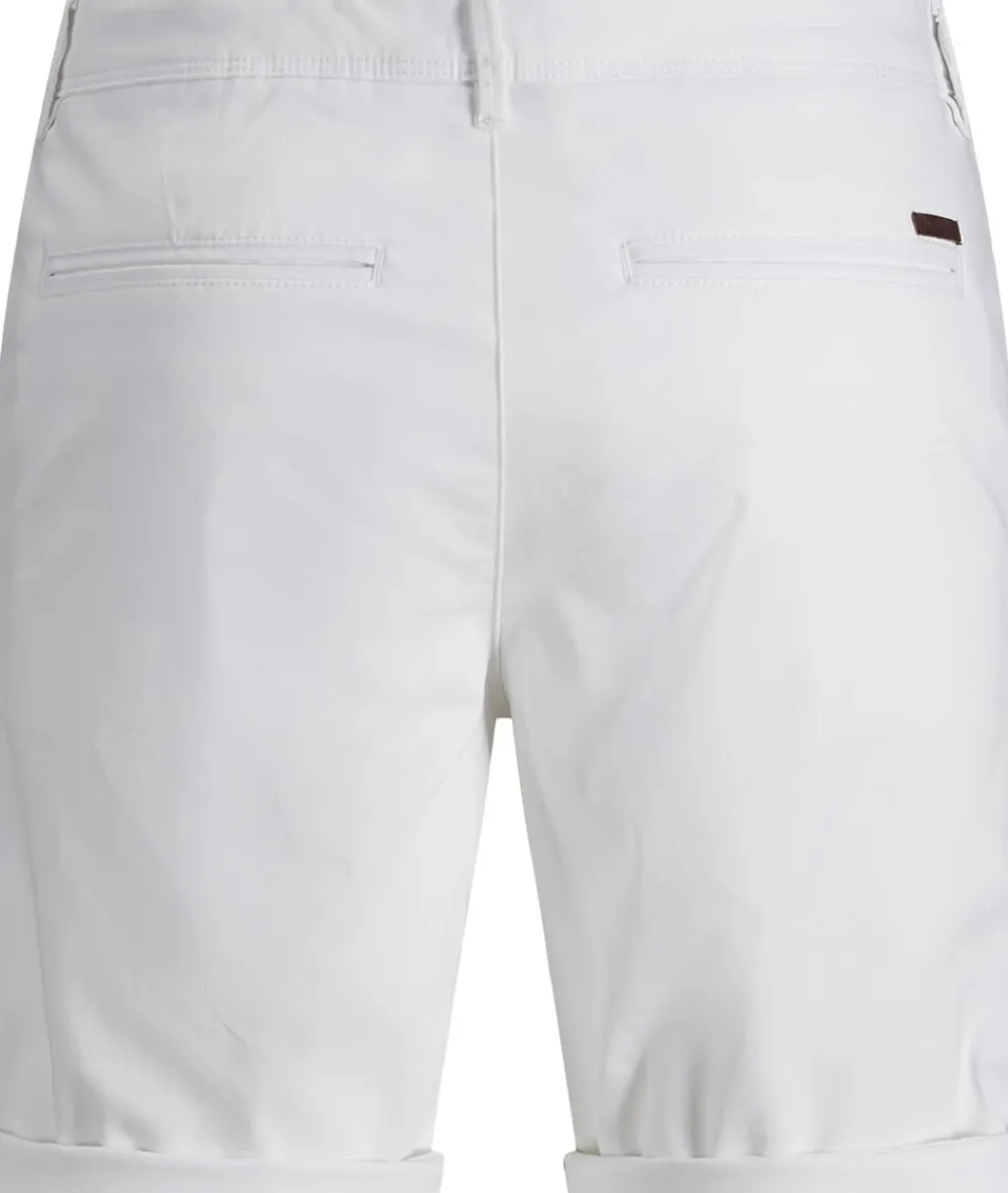 Jack & Jones JPSTBOWIE JJSHORTS SOLID SA SN White New