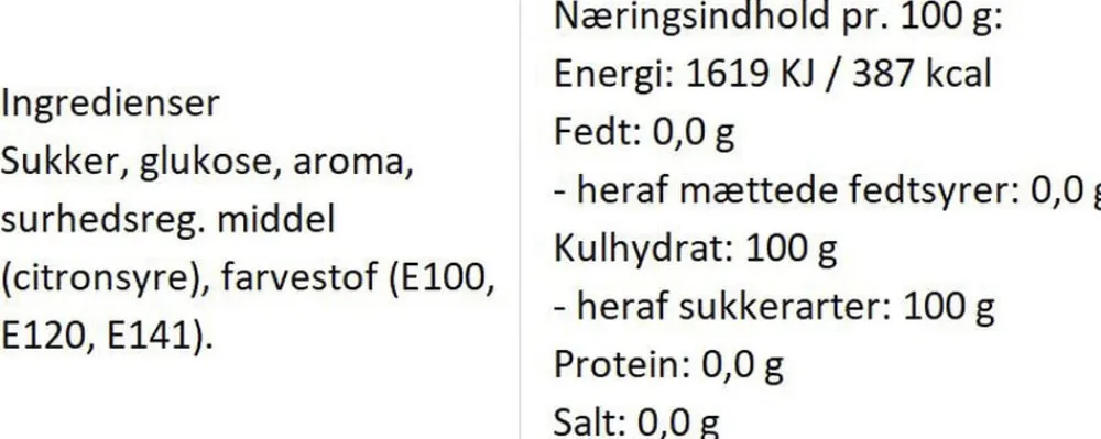 Almuegaarden Jule bolcher med smag af juleæble & bergamotte