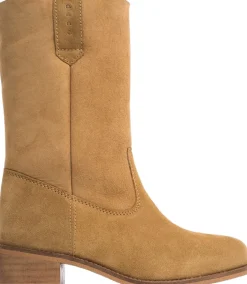 Dico Copenhagen Julia - Calf suede & shearling Light tan Online