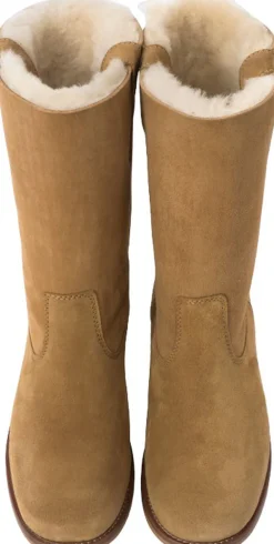 Dico Copenhagen Julia - Calf suede & shearling Light tan Online