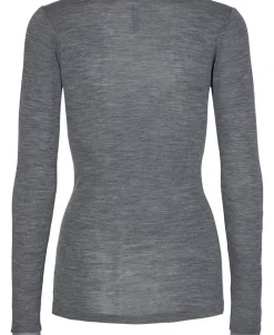 Femilet Juliana T-shirt long sleeves Heather grey Clearance