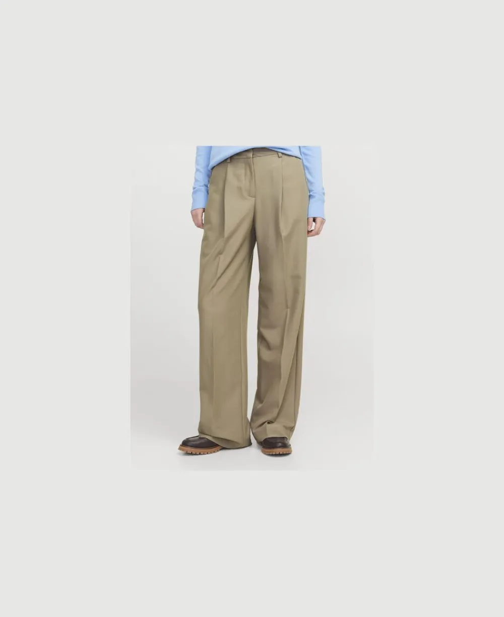 Dame JJXX JXELLIS WIDE HW PANT TLR NOOS