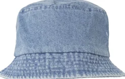 JJXX JXFRIDA WASHED DENIM BUCKET HAT ACC Light blue denim/w. wash Outlet