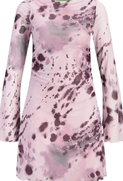 JXMINNA MESH LS DRESS WVN SN>JJXX Online