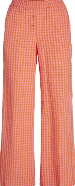 Dame JJXX JXPETRA SEERSUCKER HW PANT WVN