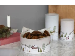 Bastian Kagedåse Vinter 10 x 18,5 cm Arctic Ice Metal Clearance