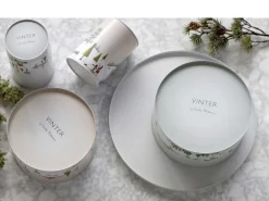 Kagedåse Vinter 10 x 14,5 cm Woodrose Metal><noscript><img width=