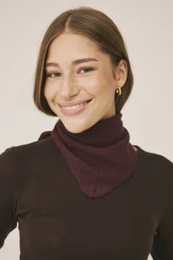 Magasin du Nord Collection Karrie 5 - 100% Cashmere Bordeaux Clearance