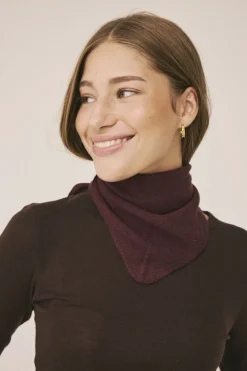 Magasin du Nord Collection Karrie 5 - 100% Cashmere Bordeaux Clearance