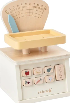 Sebra Købmandsvægt, træ Outlet