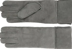 KELLY LONG - GLOWES - SHEEP SKIN W/ SHEARLING CUFF><noscript><img width=