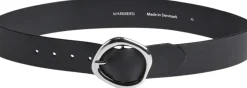 Markberg Kevambg Waist Belt Black w/silver Hot