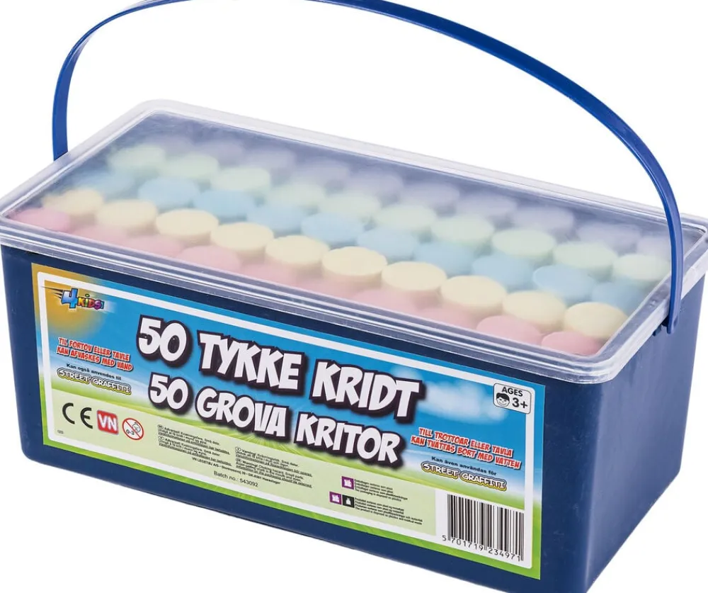 50 TYKKRIDT FARVET>4-KIDS Hot