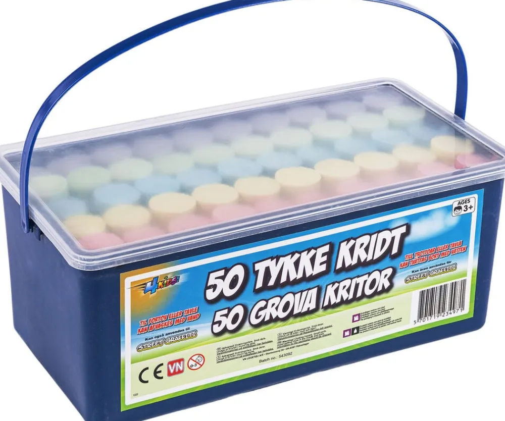 50 TYKKRIDT FARVET>4-KIDS Hot