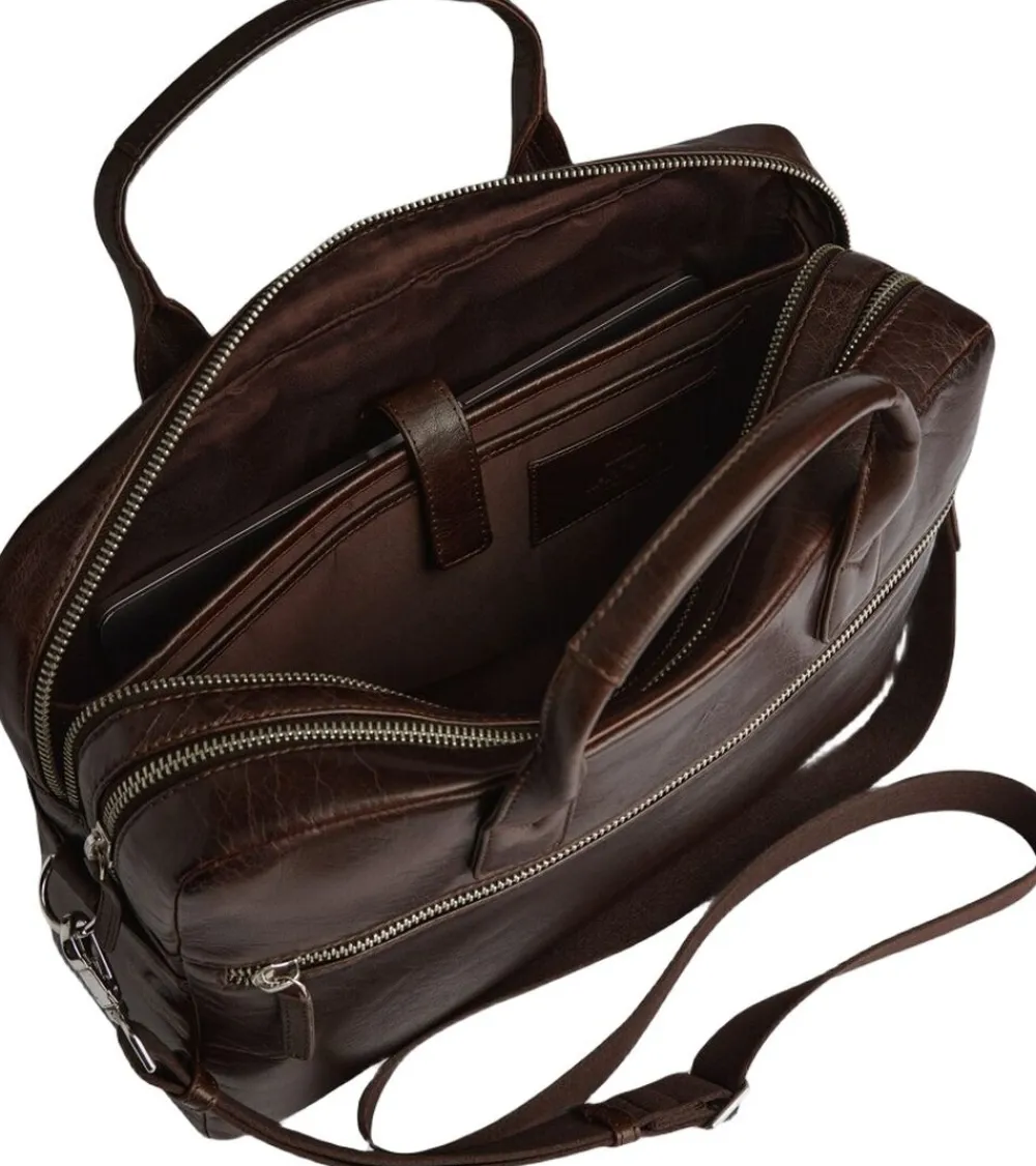 Markberg Kingstonmbg Laptop Bag Espresso brown Outlet