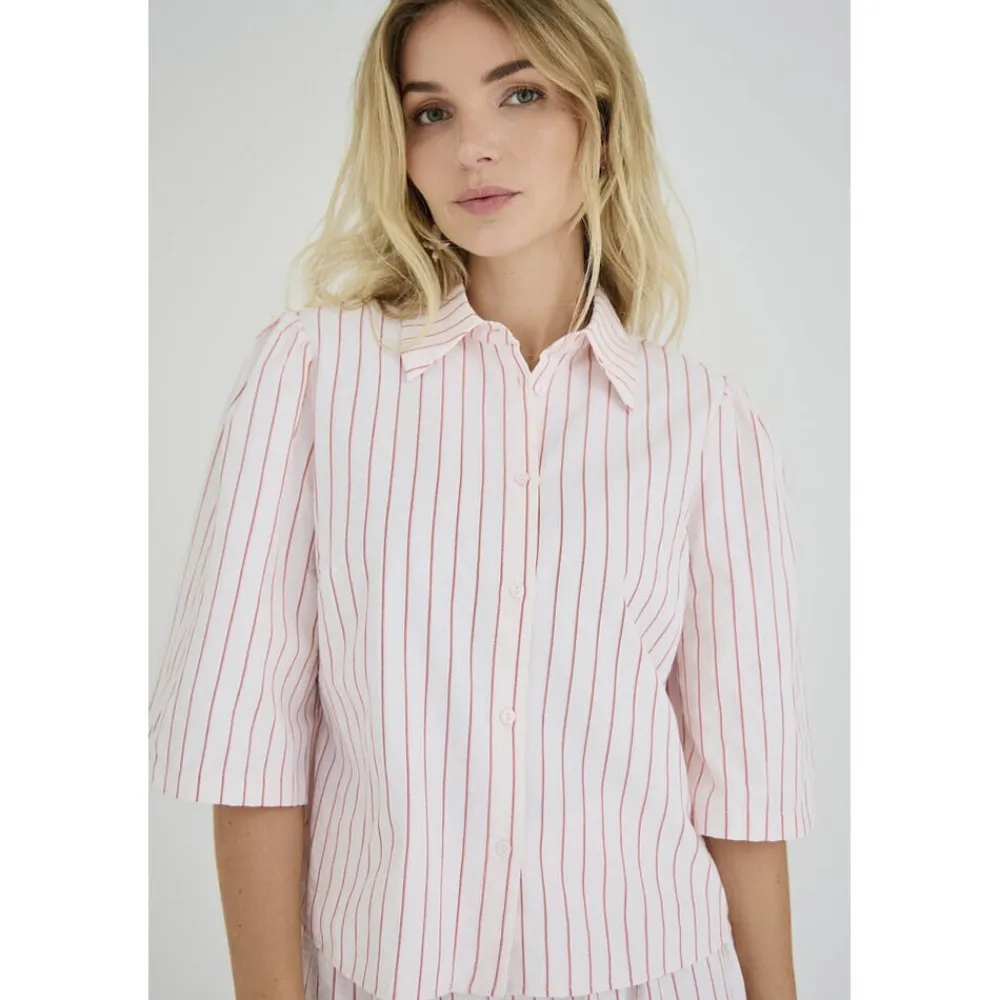 A-VIEW Kirstine shirt Rose/red Clearance