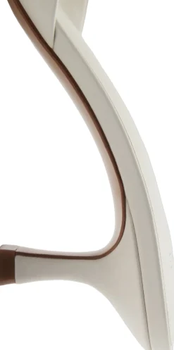 MANGO Kitten-heel sandals with strap Light beige Online