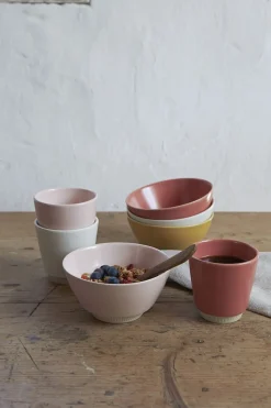 Knabstrup Keramik Knabstrup Colorit, skål, rosa, Ø14 cm Discount