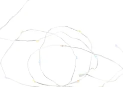 Knirke multi lyskæde 20L, Multi/Sølv>Sirius Online